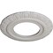 Ekena Millwork Claremont Ceiling Medallion (Fits Canopies up to 5 5/8"), 9"OD x 4 1/2"ID x 1/2"P, Ultra Pure White CM09CLUWF - alternate 5